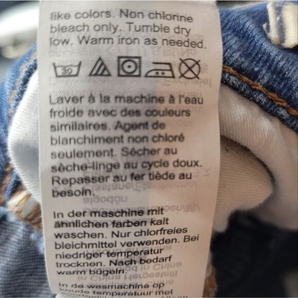 Madewell perfect vintage jean 27 Distressed High Rise Mom Jean - Picture 10 of 12